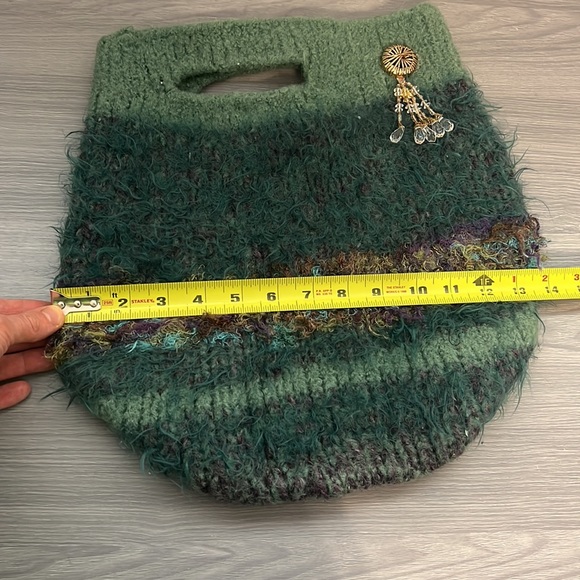 Vintage Boho Sweater Purse, Clutch, Satchel, EUC - Picture 8 of 8